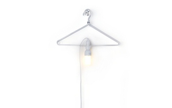 Clothes Hanger Lamp by Droog Design Lamps